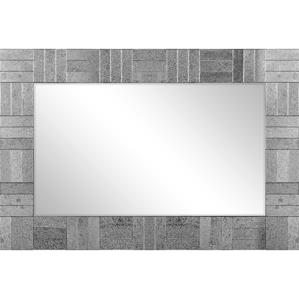 Latitude Run® Columbia Rectangle Glass Wall Mirror Wayfair